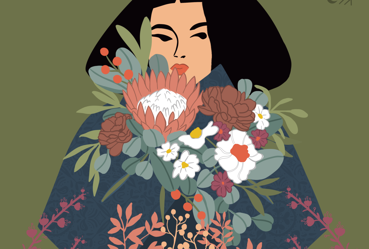 Fashionista portrait - student project