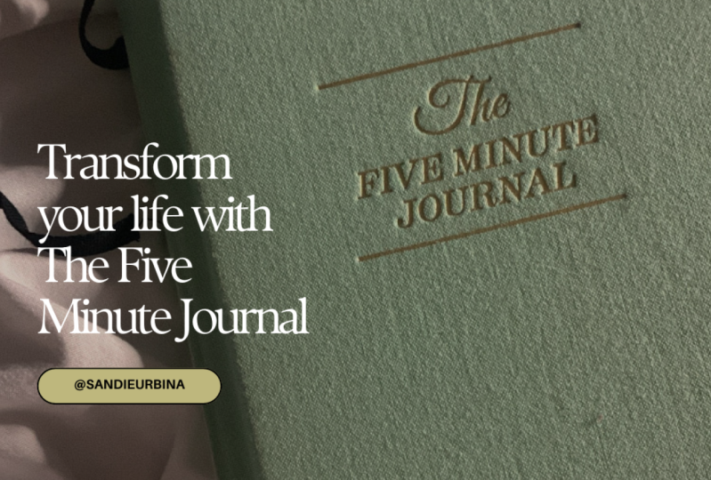 UGC for Five Minutes Journal