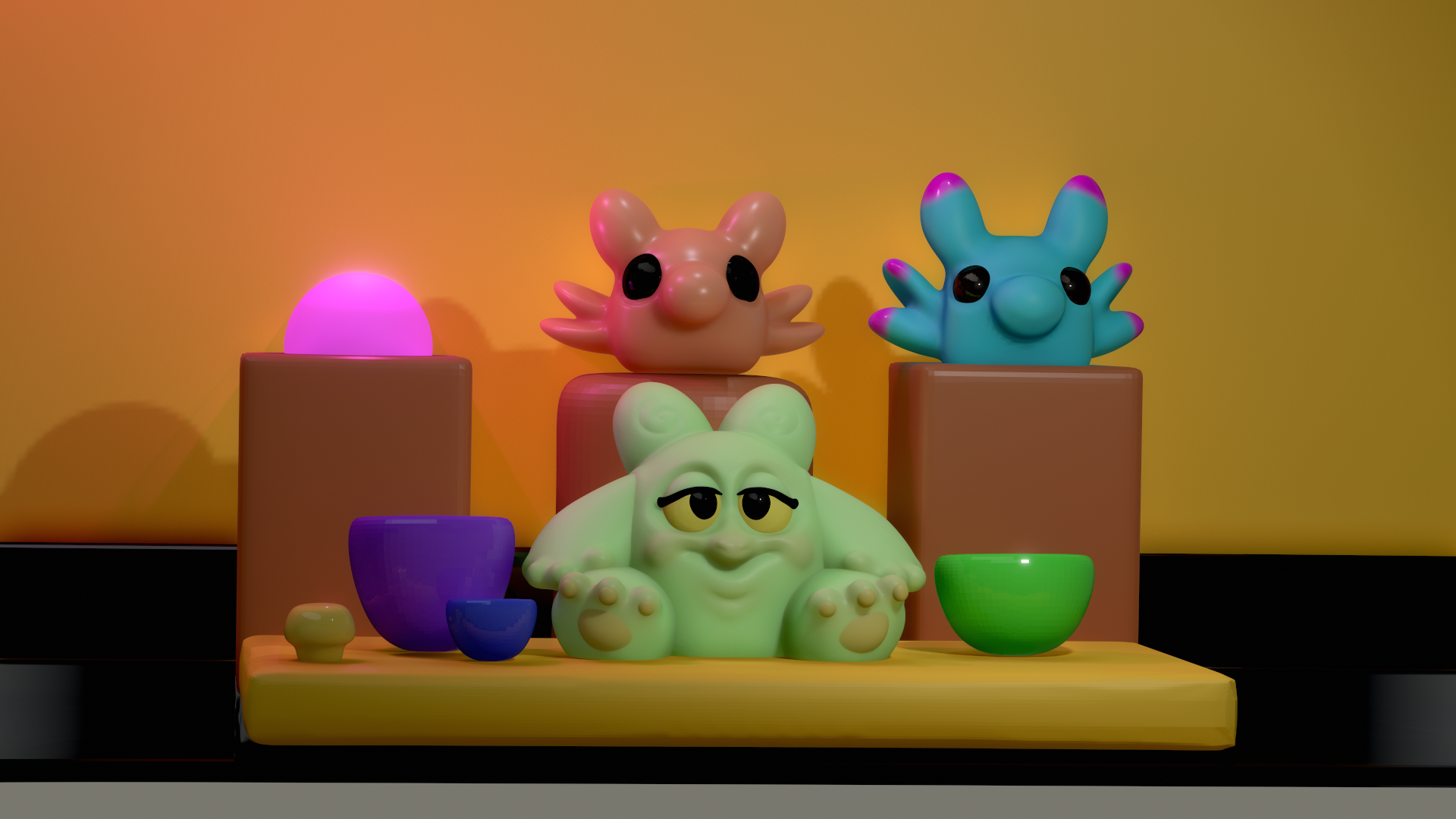 Gus and friends - Nomad beginners project