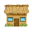 Thatch roof house - student project