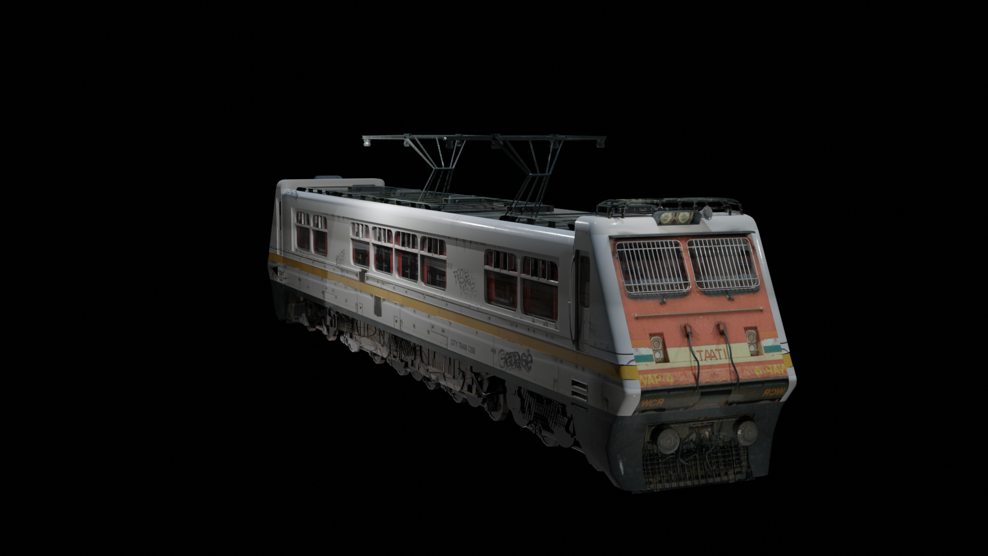 Train Render - student project