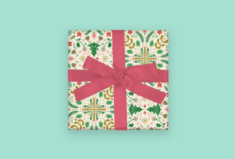 Christmas wrapping paper