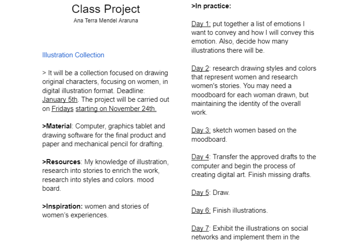 Illustory - Women - student project