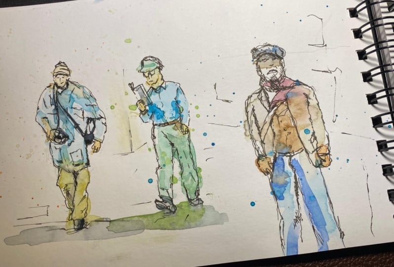 Sketching people