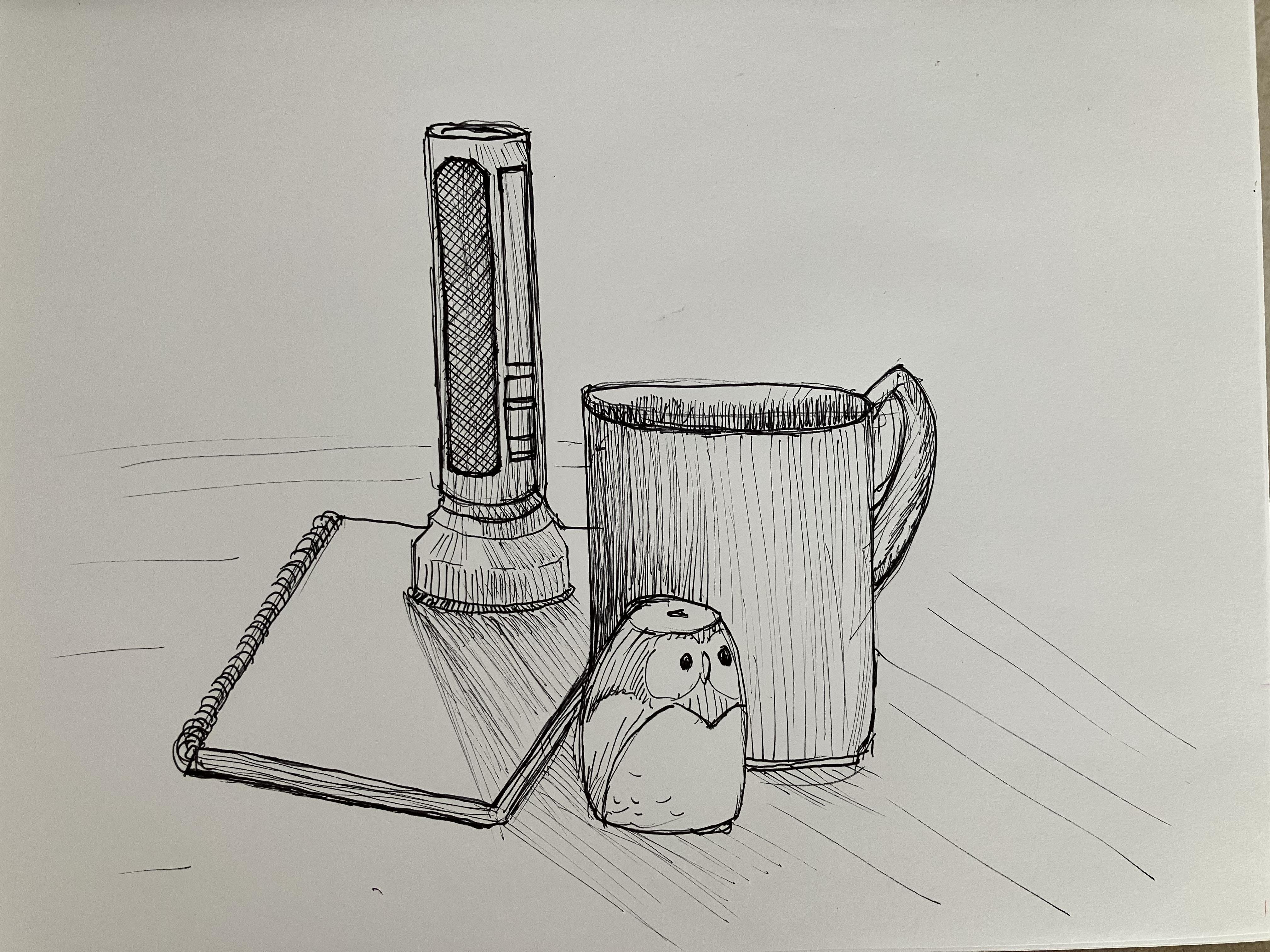 Still Life Sketch - student project