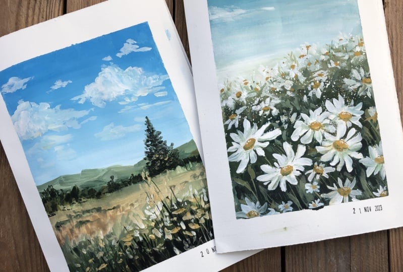 Gouache Practice
