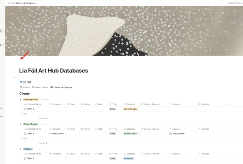 Art Hub DB