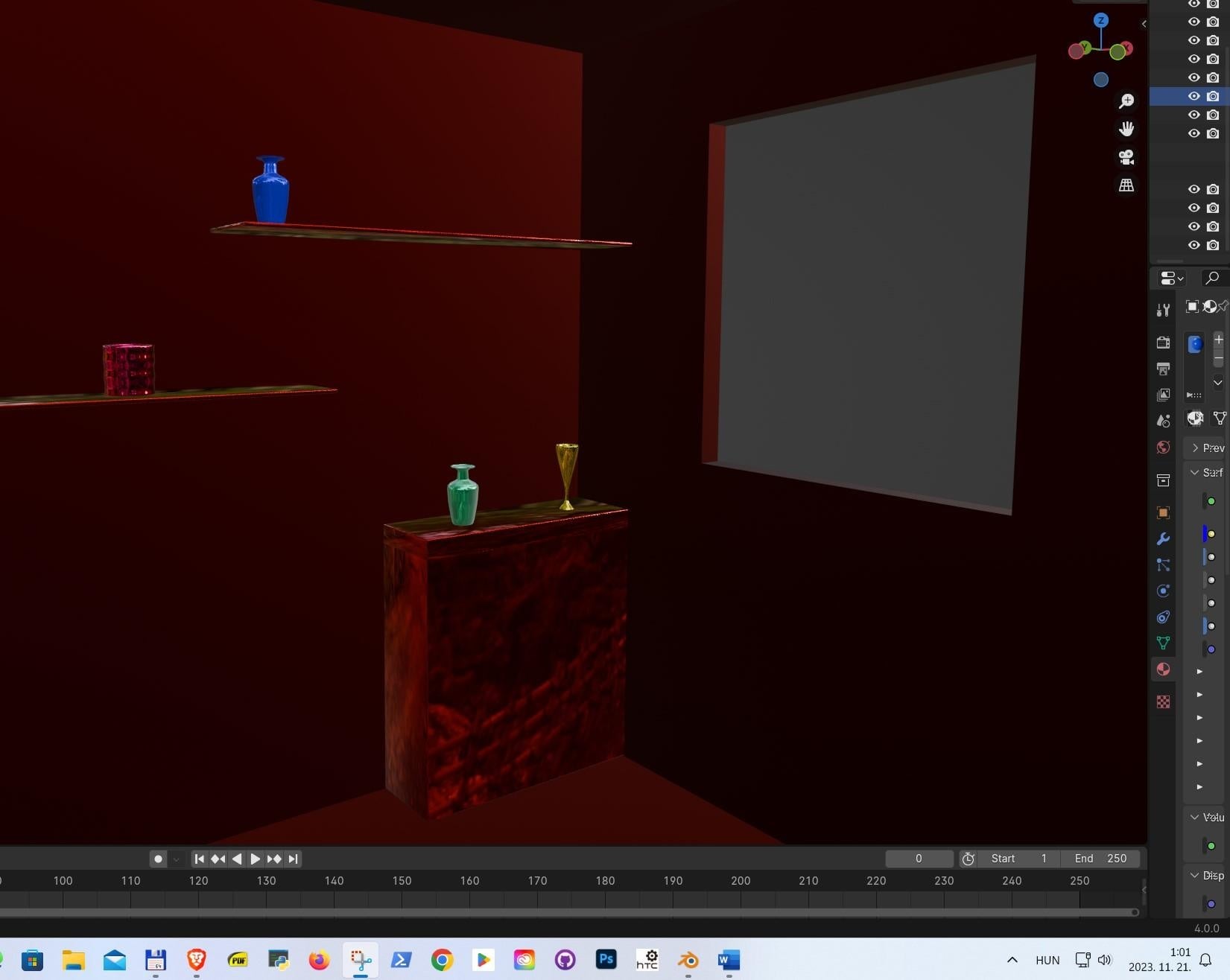 Vampire: The Masquerade - Redemption Inspired 3D Scene