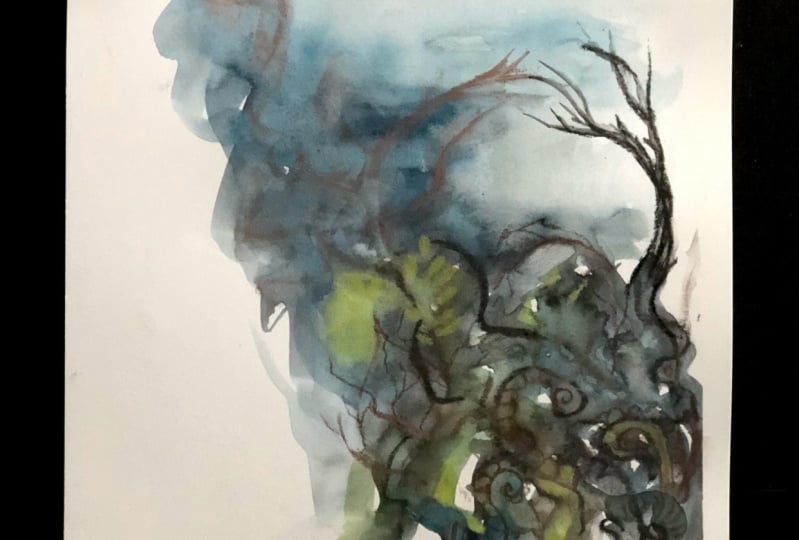 Charcoal Abstracts