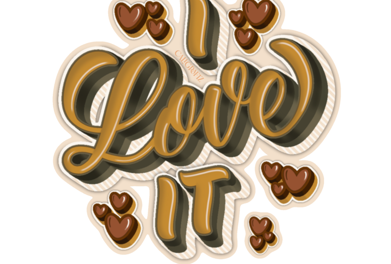 I love Sticker