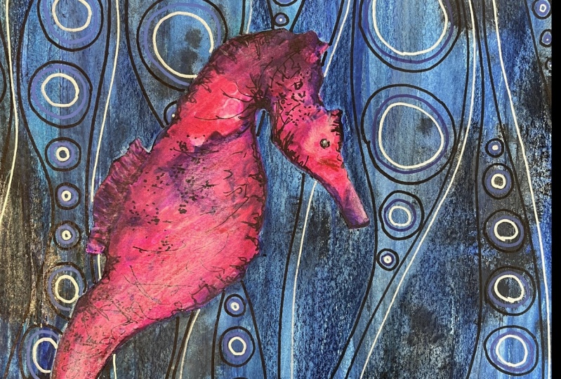 Sea Turtle, Octopus, and Sea Horse