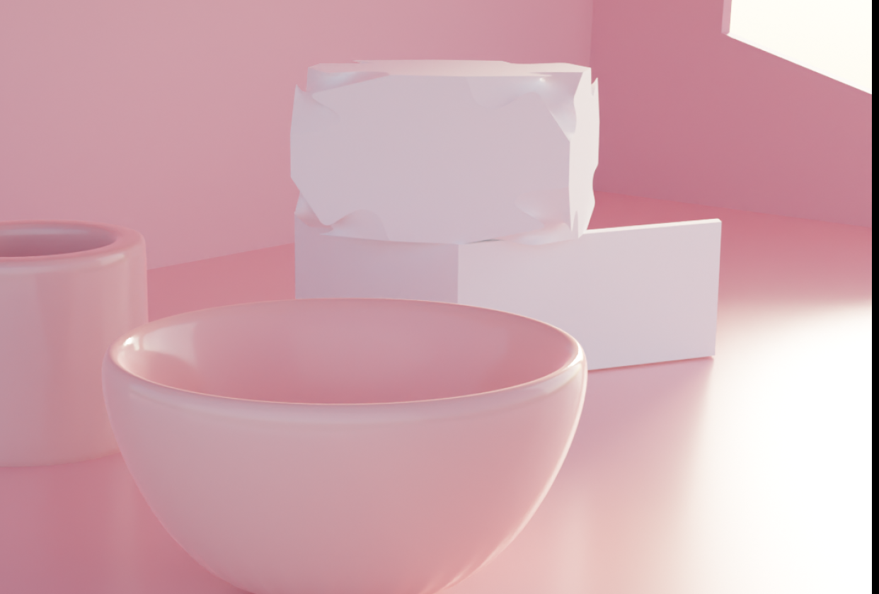 Pink Product Photography Props