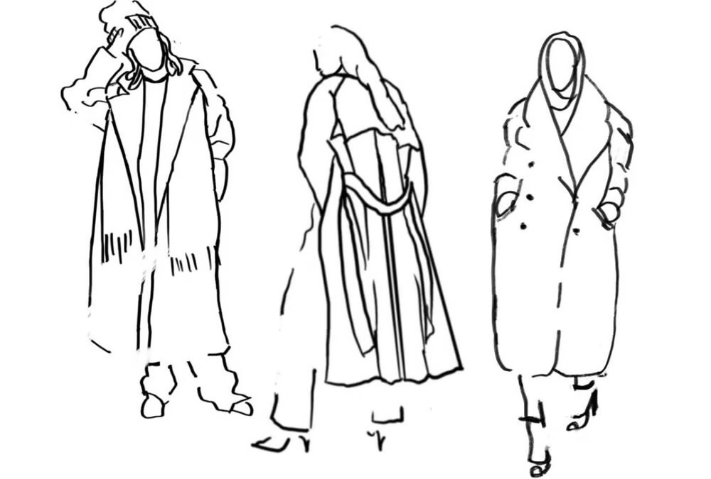 Line drawing: less lines '