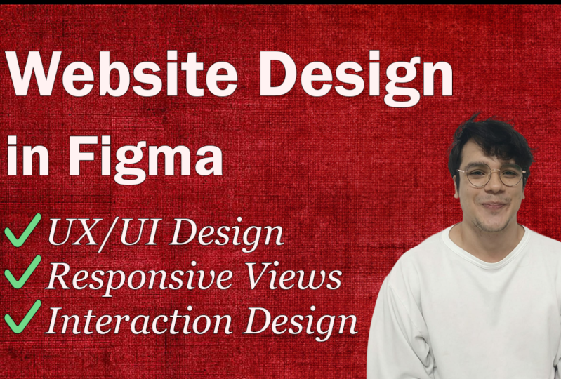 Website Design service in Fiverr