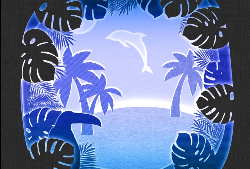 Tropical Lightbox