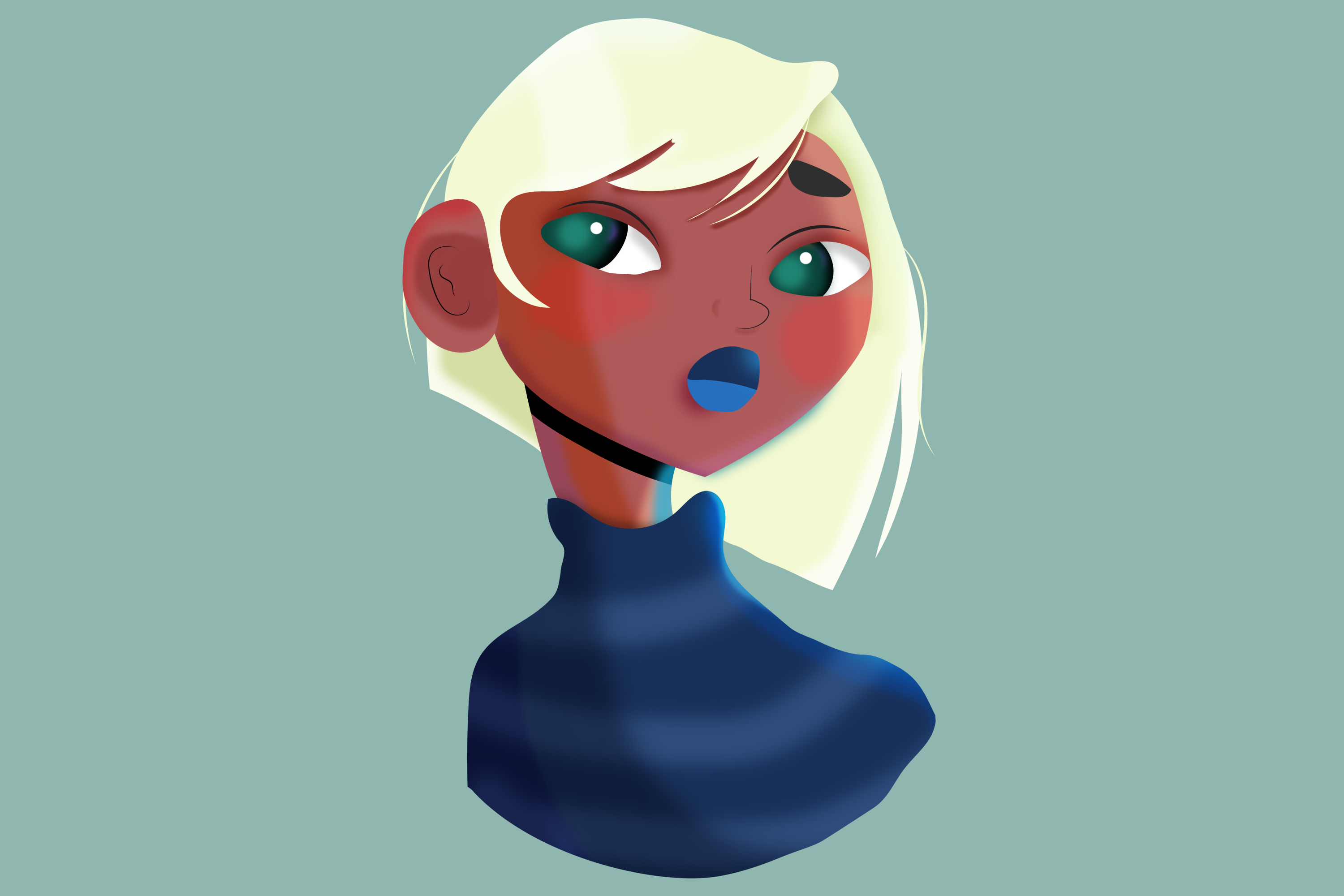 My Detailed Girl - student project