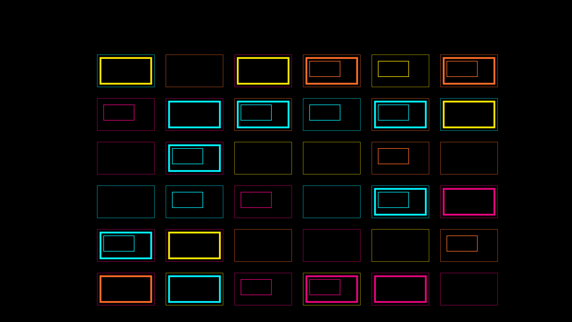Genart tests and randoms - student project