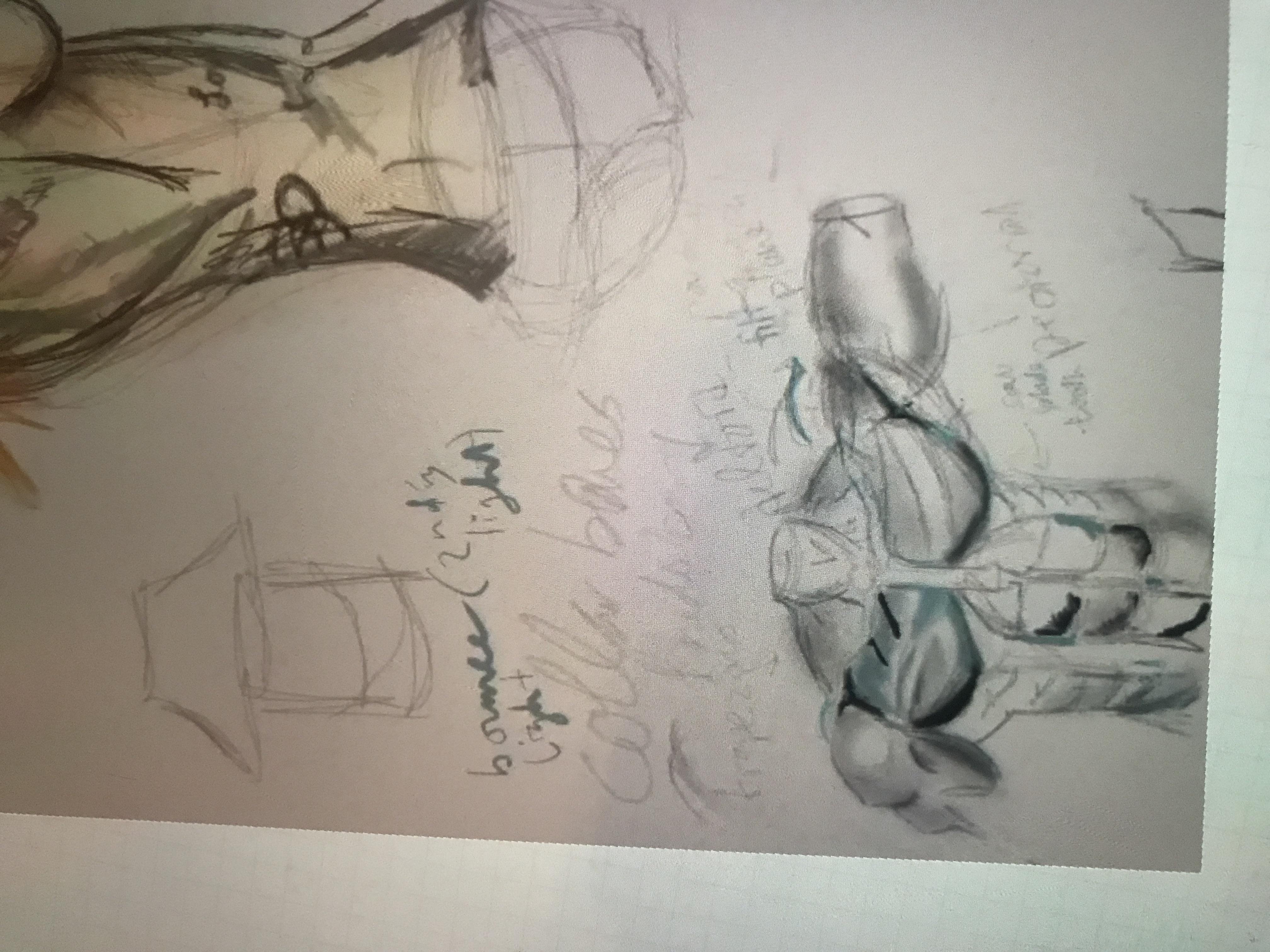 Figure drawing practice - student project