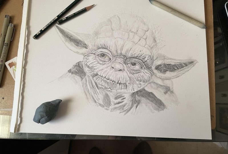 Realistic line drawing