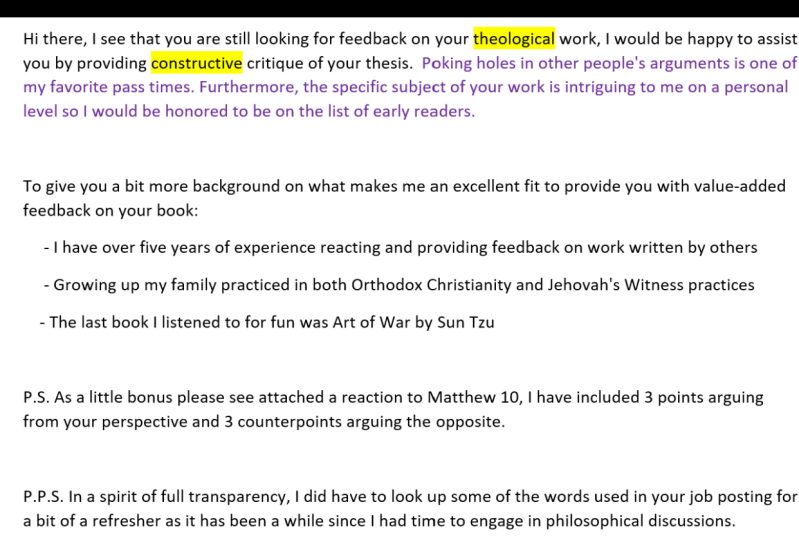 Upwork Proposal