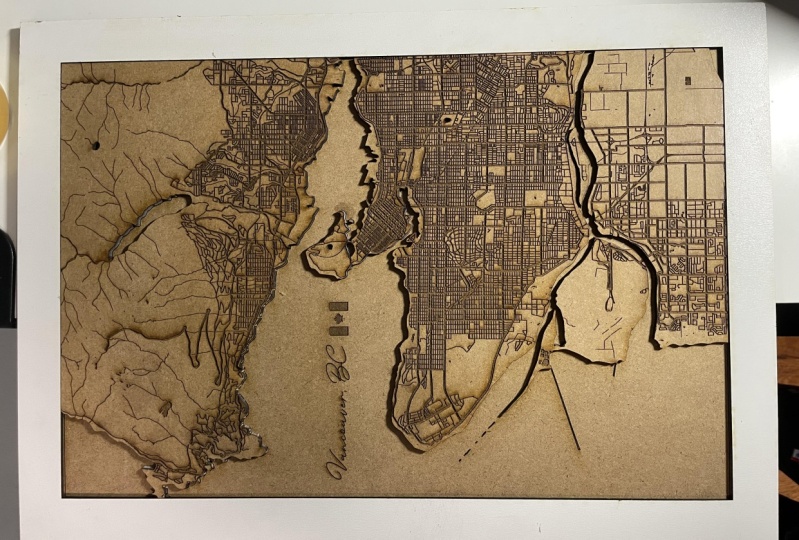 Map of Vancouver