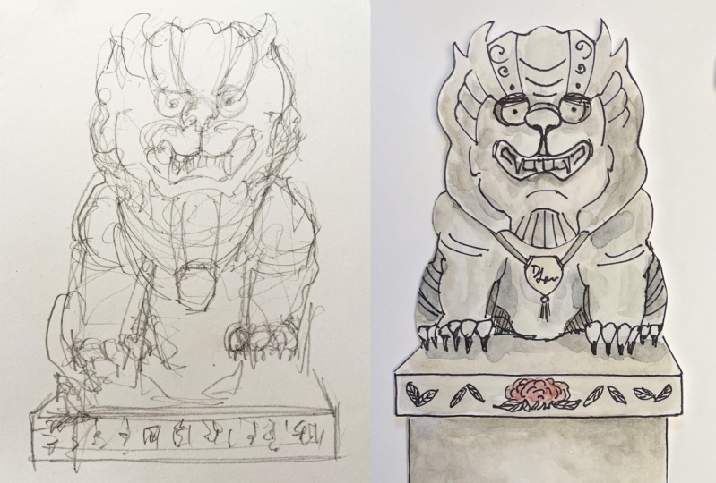 Chinese Guardian Lion
