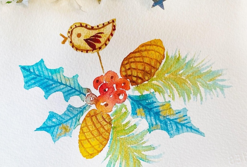 Winter Holiday cards