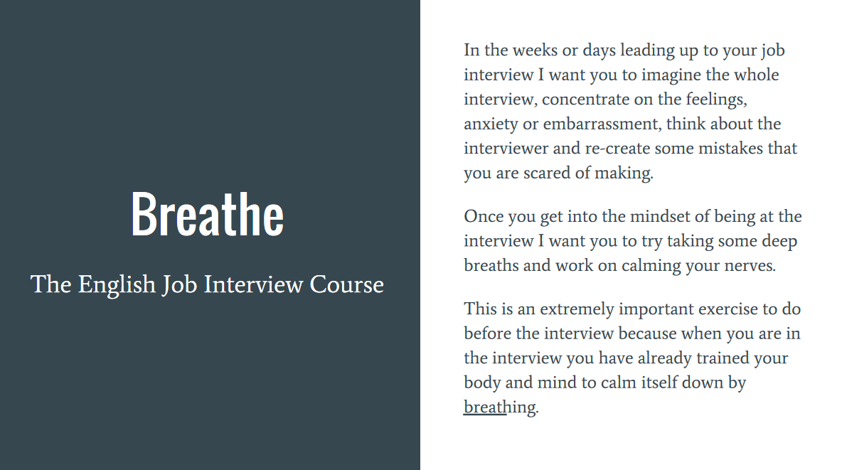 Breathe - student project