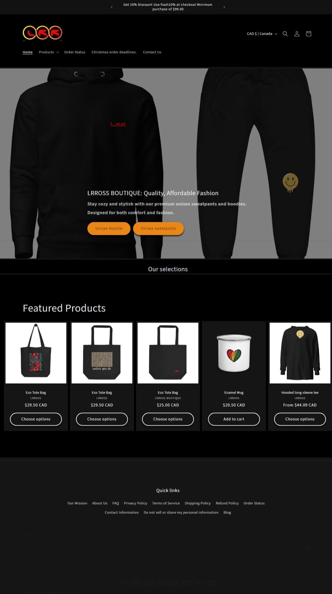 Shopify E-Commerce Websites for Beginners & Freelancers - student project