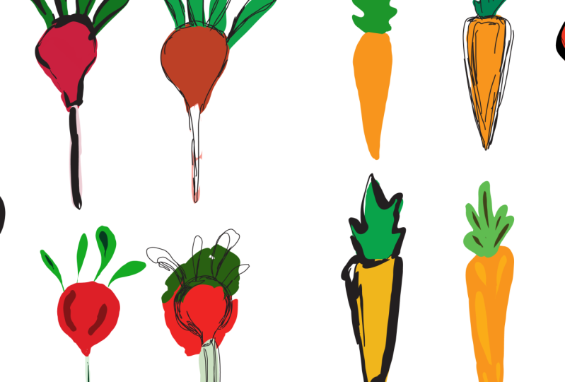 Vector veggies