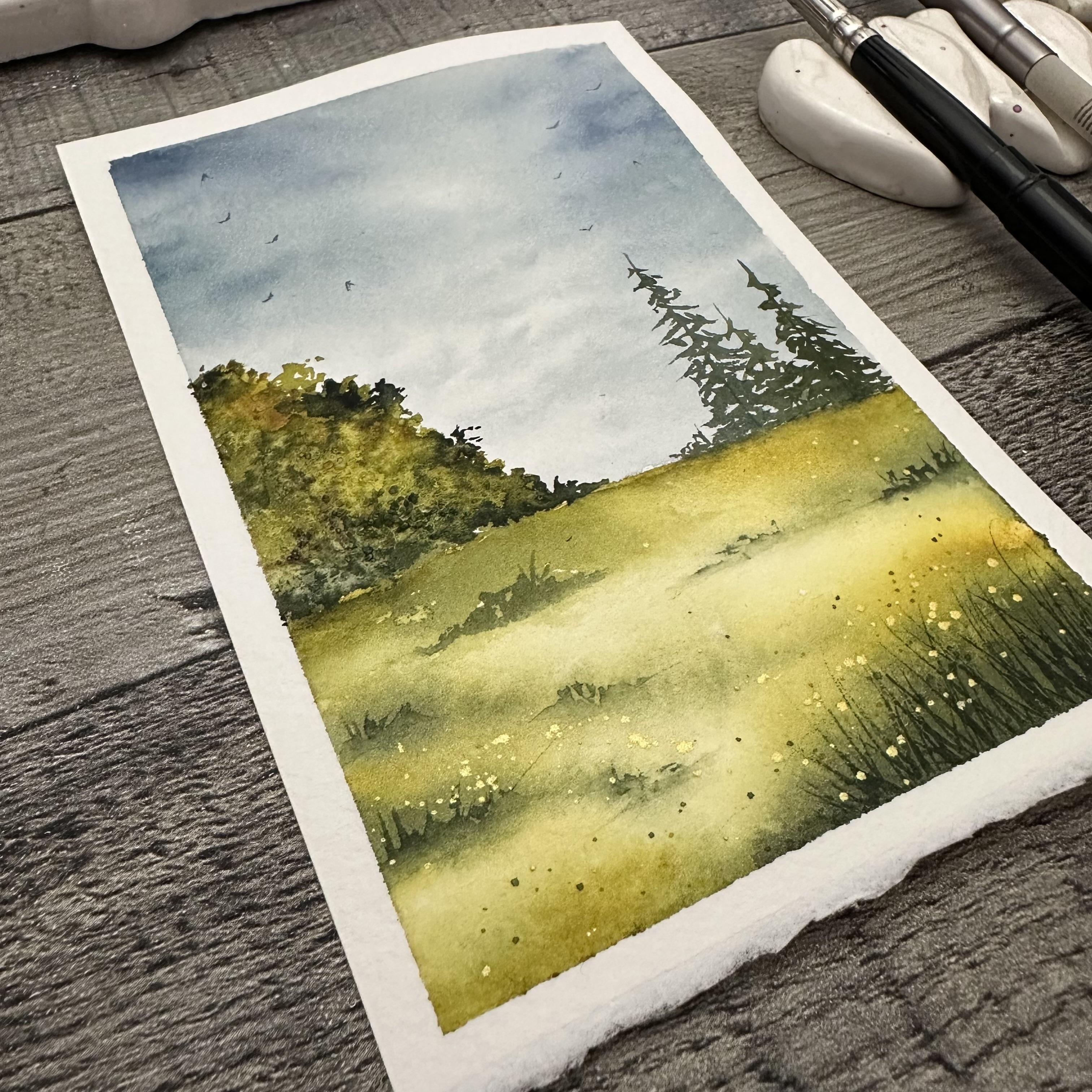 Magical meadow - student project