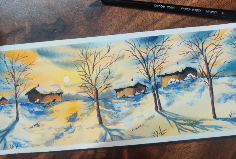 Winter wonderland with Shanan