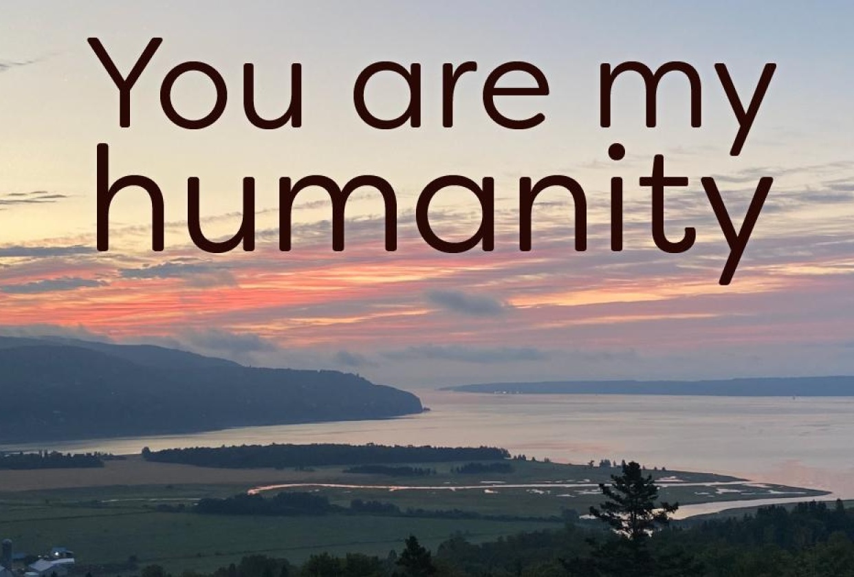 You are my humanity - student project