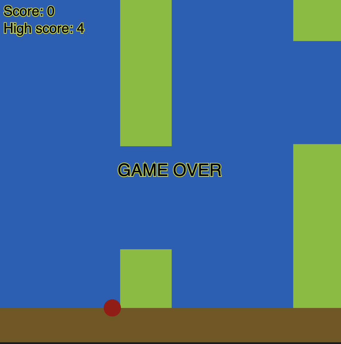 Flappy Bird - student project
