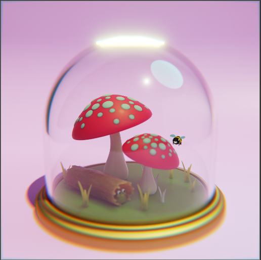 Mushroom Terrium - student project