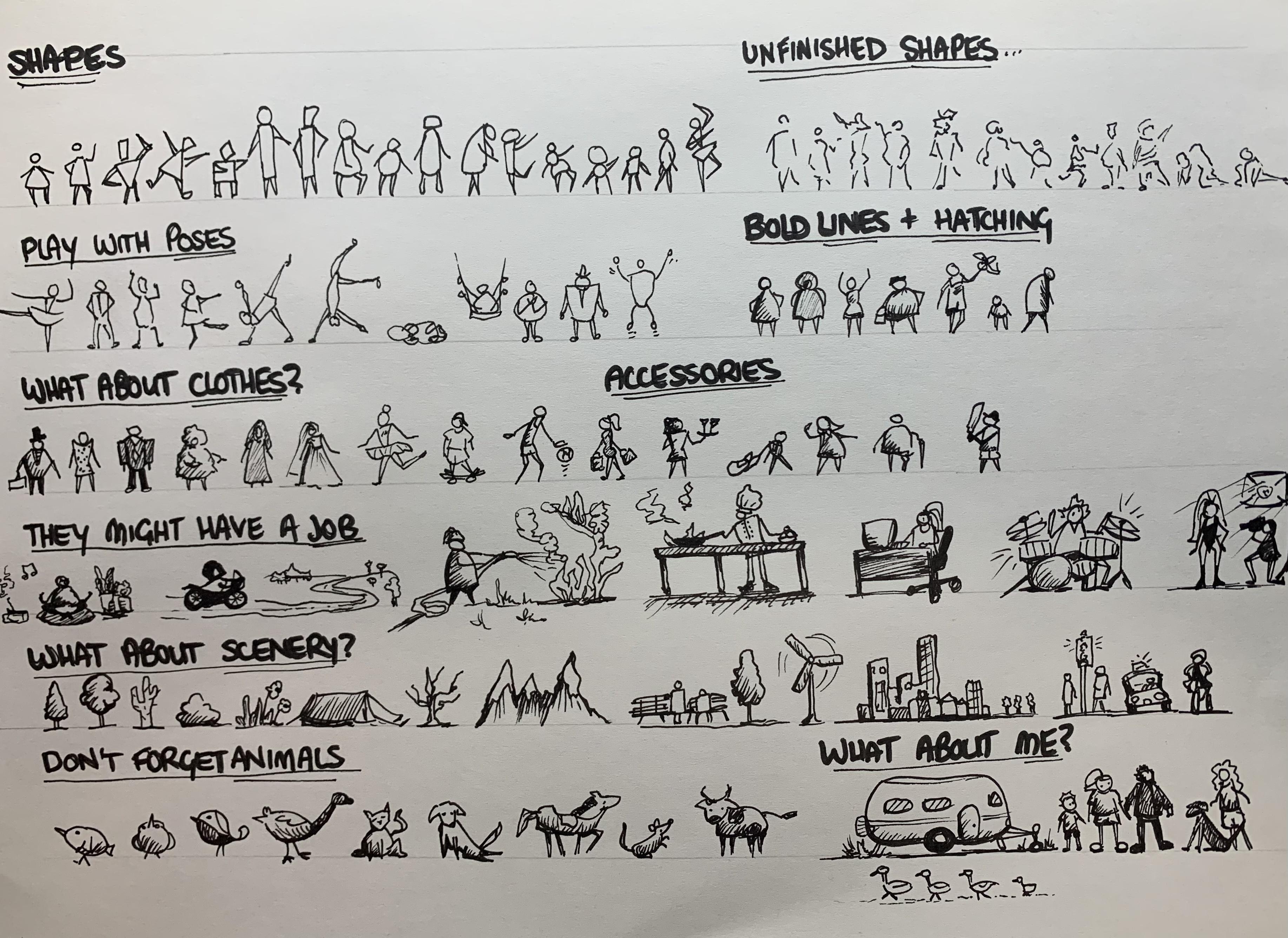 My Project - Doodling People/Toby Haseler