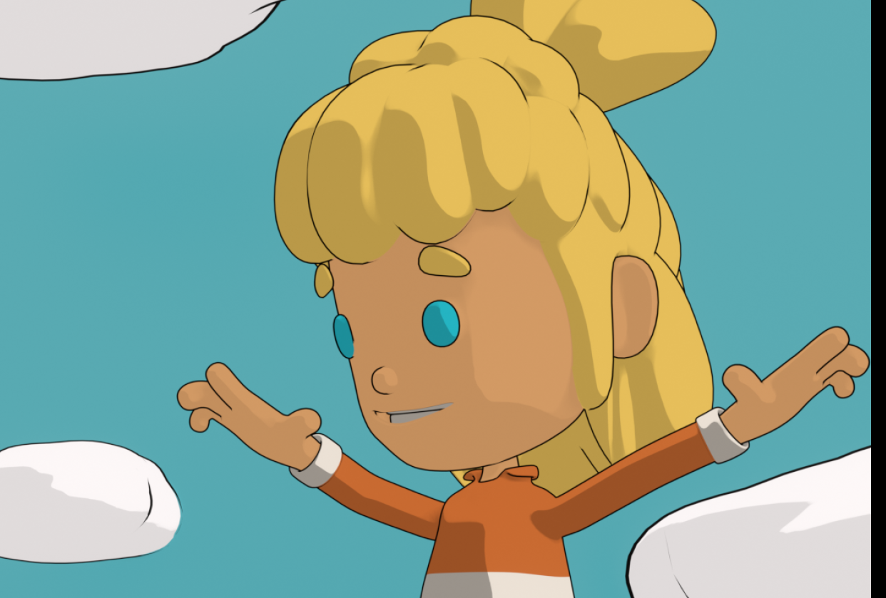 My Rigged Character - student project