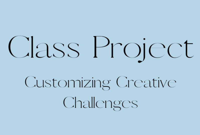 Customizing Creative Challenges