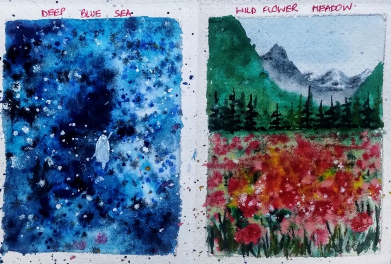 Magic of splatters with Saumya