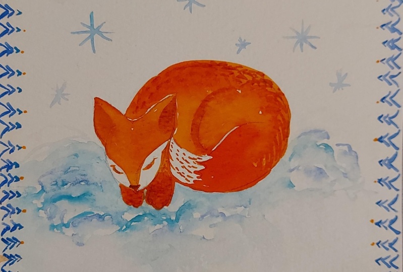 Winter Watercolors for Beginners: Master Brush Control