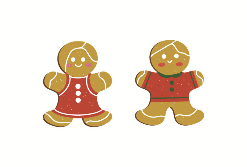 Gingerbread stickers