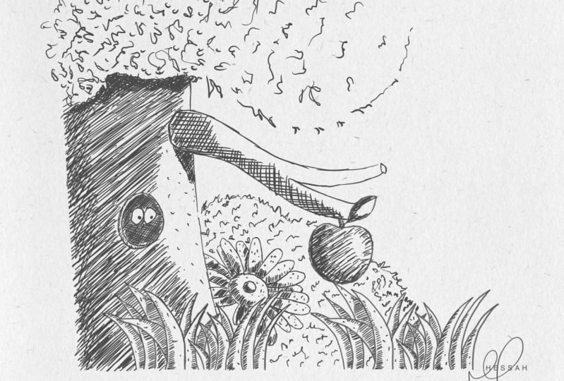 Starting with pen drawing