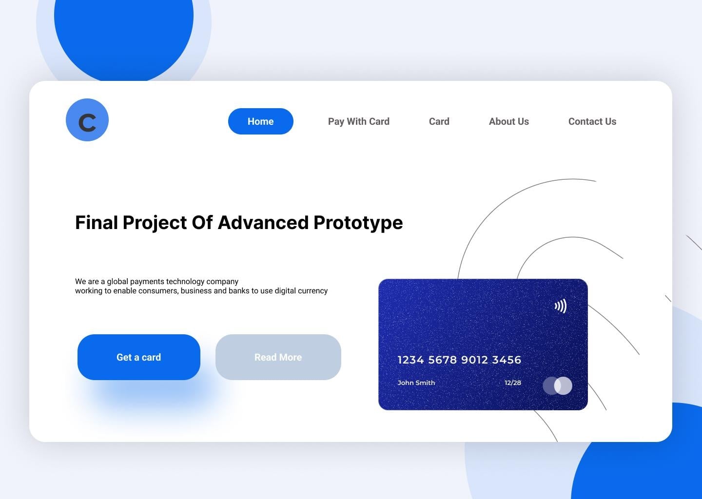 Final Project of Advanced Prototype
