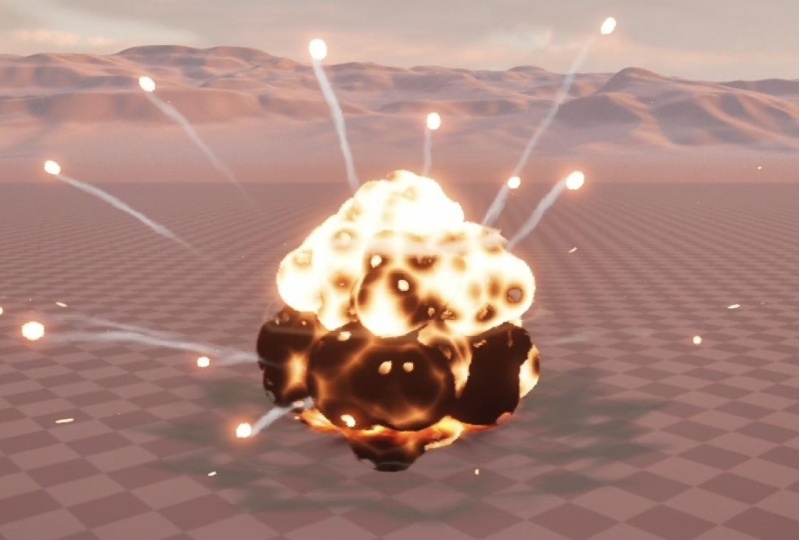 Stylized Explosions