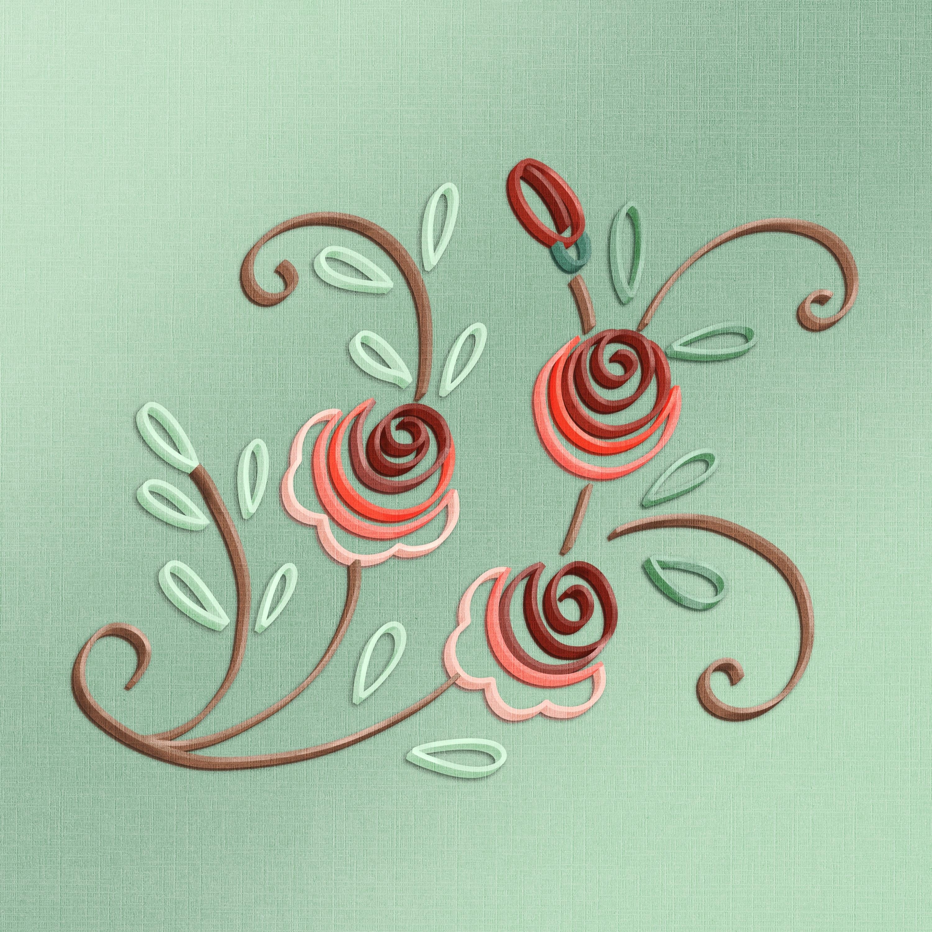 Digital Quilling - student project