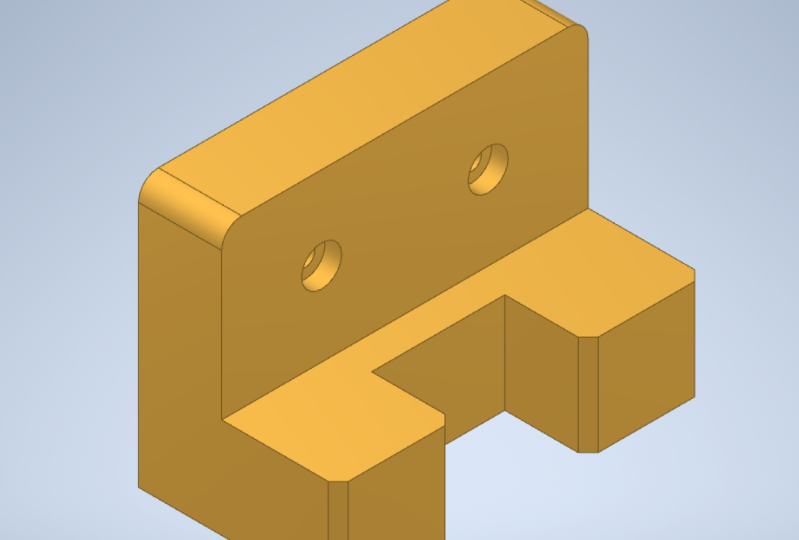 Autodesk Inventor Essential 3d design course Project