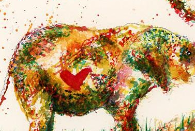 Joyful elephant!