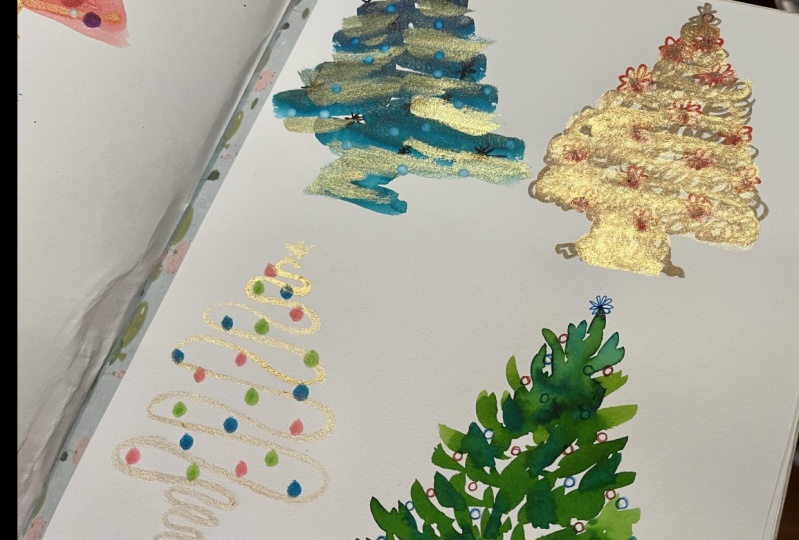 Fun, Festive Tree Ideas - Work in Progress