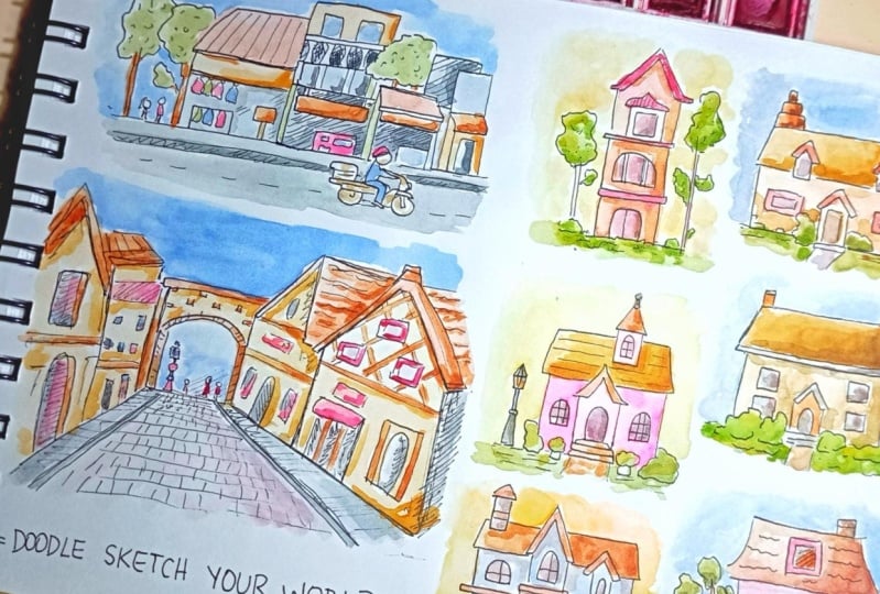 Doodle Sketch Your World