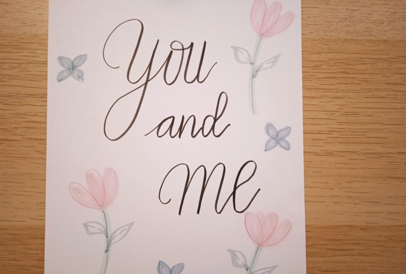 You and me